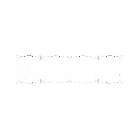 KC HiLiTES FLEX ERA LED Light Bar 10in. Light Shield - Clear (SHIELD ONLY)