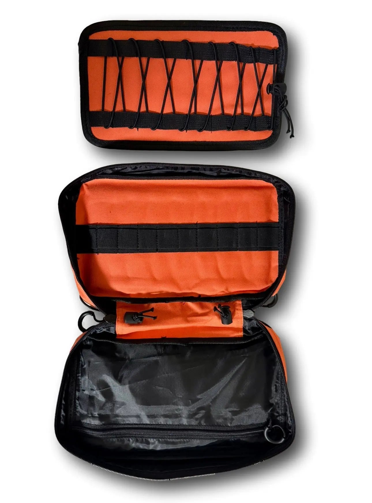 Orange Molle Pouch Set- (1 Large, 2 Medium) Alpine Offroad