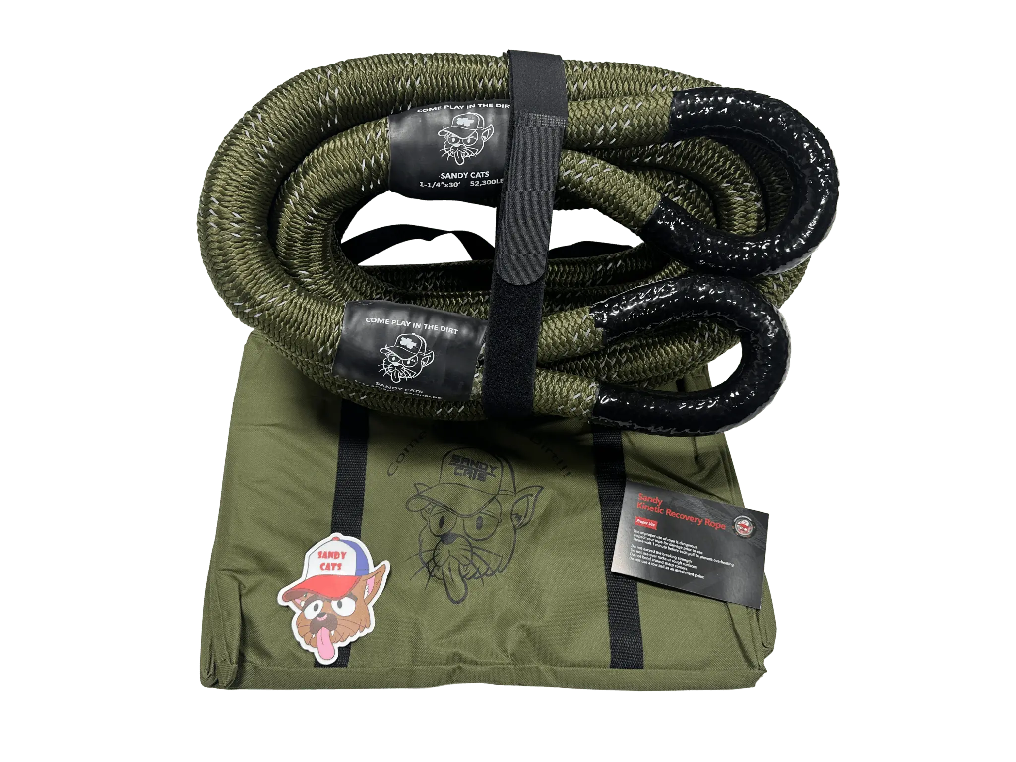Kinetic-X Recovery Rope SandyCats