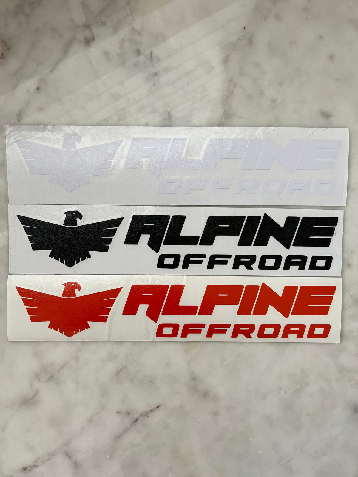 Alpine 11.5” Decal