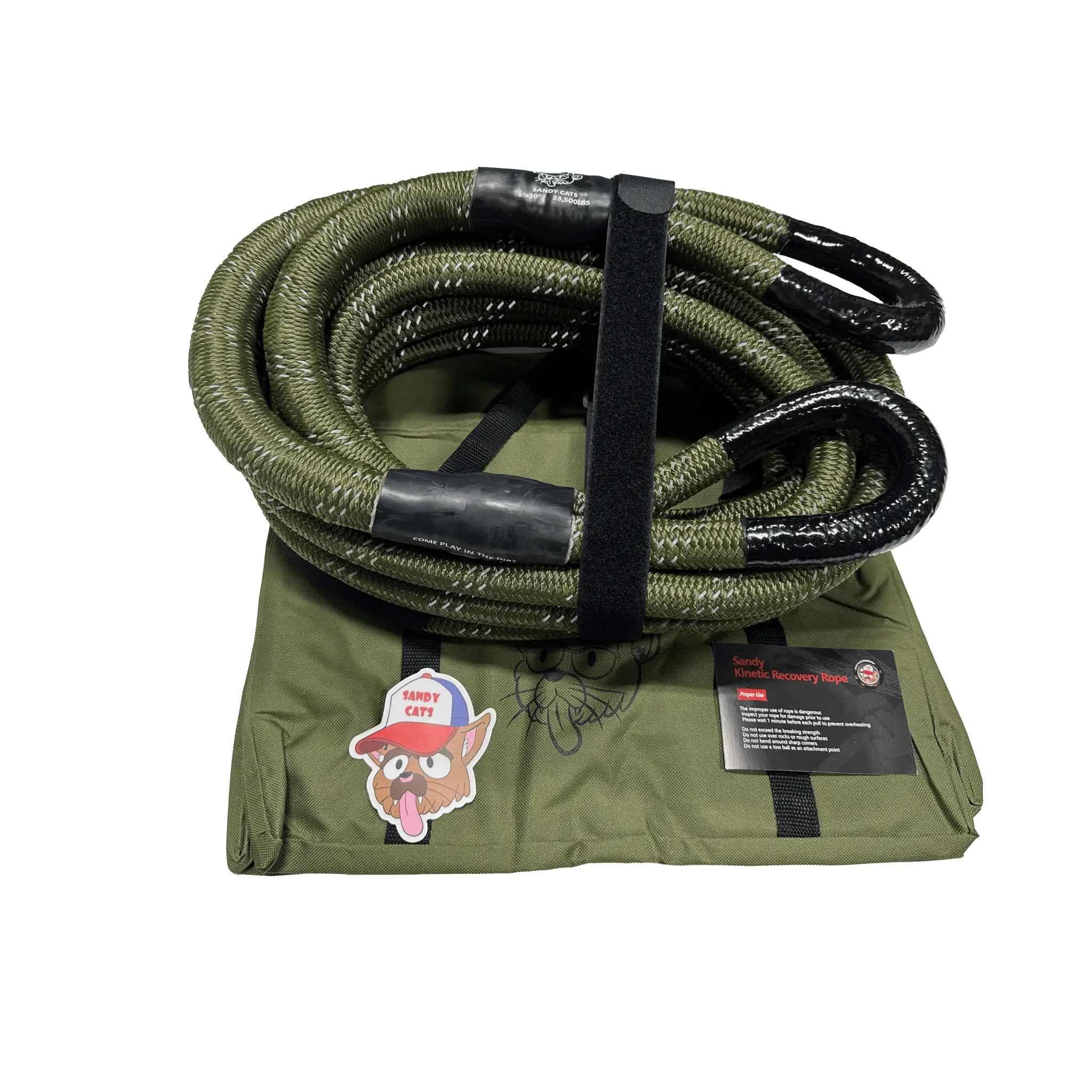 Kinetic-X Recovery Rope SandyCats