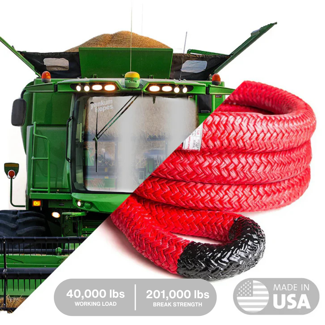 Hi-Vis Kinetic Recovery Rope Yankum Ropes