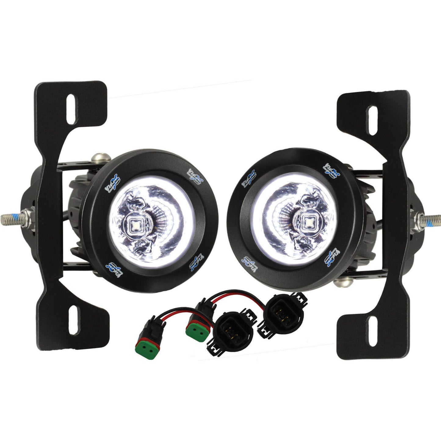2013-2017 Jeep JK X Fog Light Kit (with XIL-OPRH115)