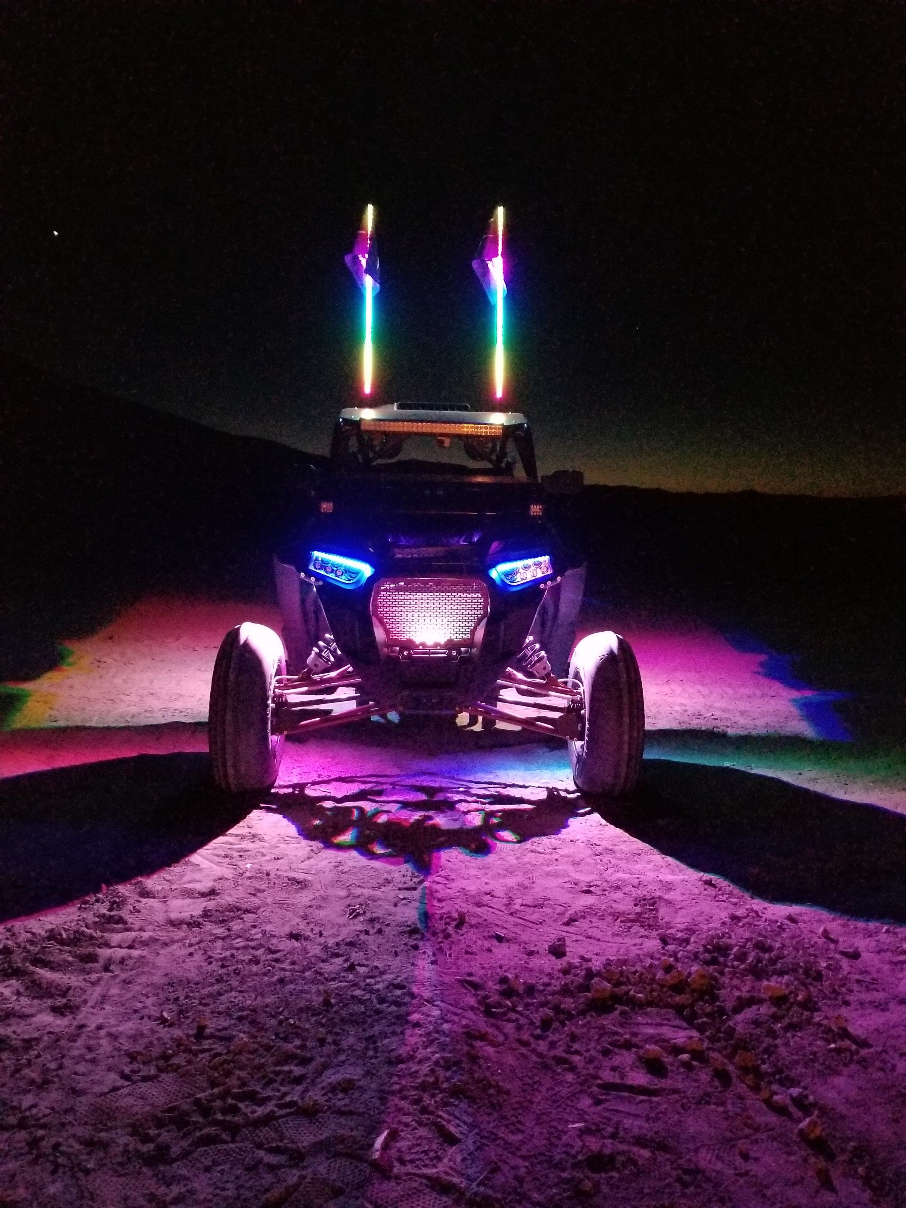 R1 Extreme LED Light Whips (Pair)