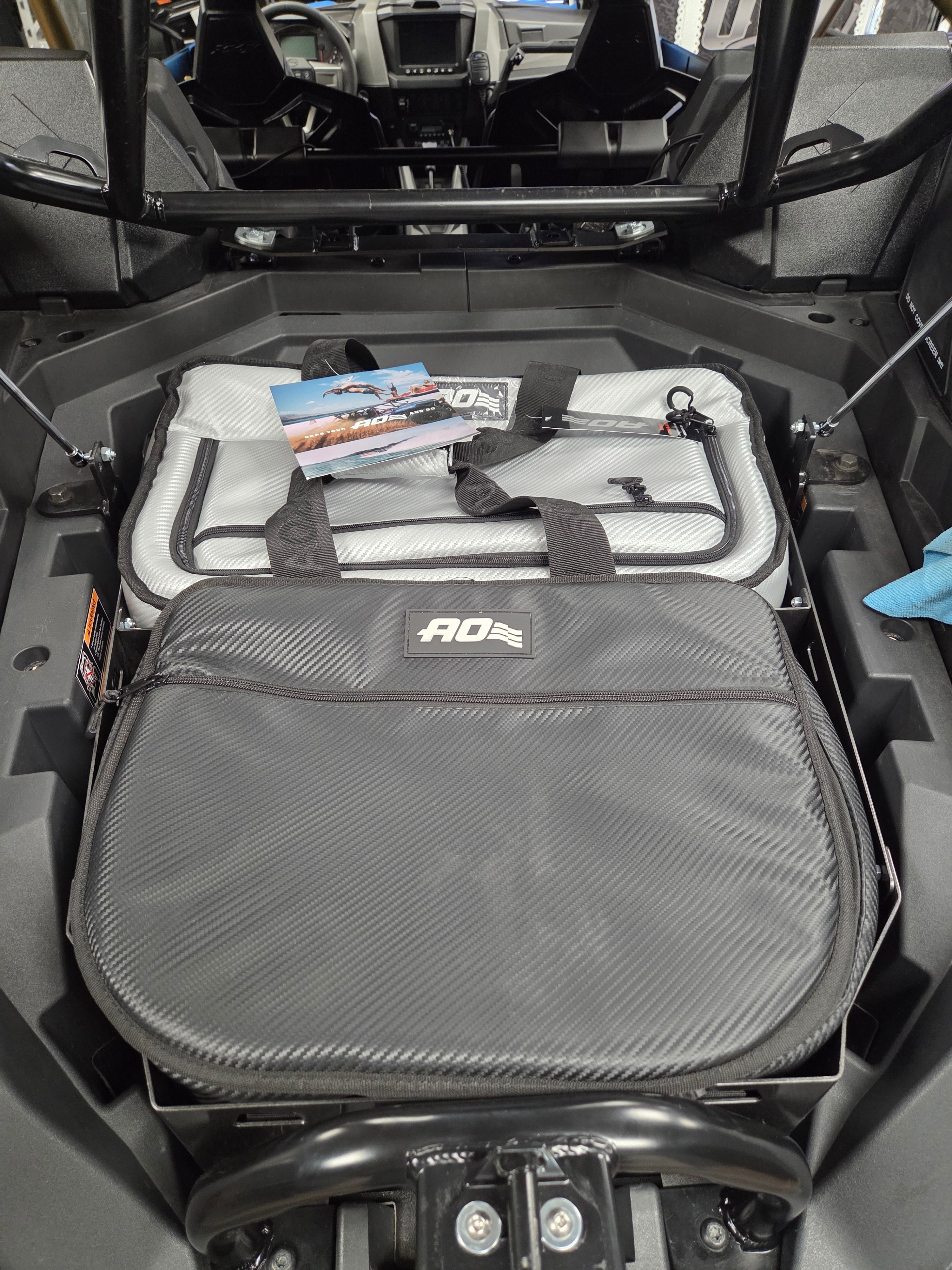 Tire Carrier with shocks for the Polaris Pro R by UTV Speed