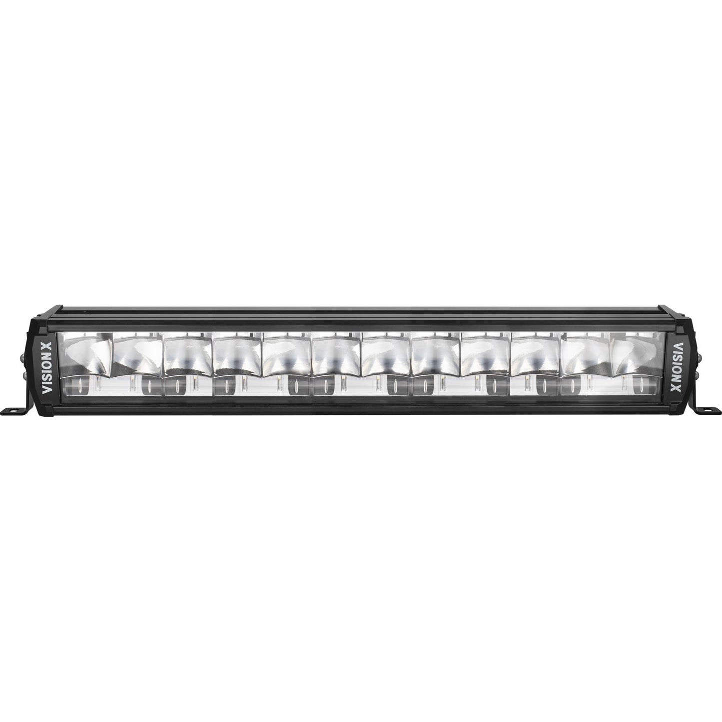 20" Shocker Dual Action LED Light Bar | White Elliptical