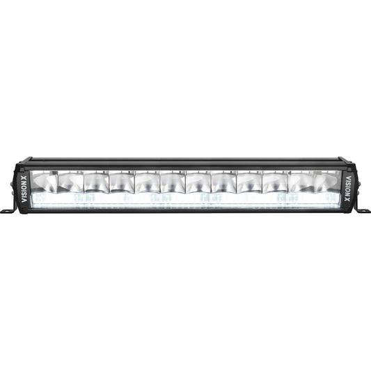 20" Shocker Dual Action LED Light Bar | White Elliptical