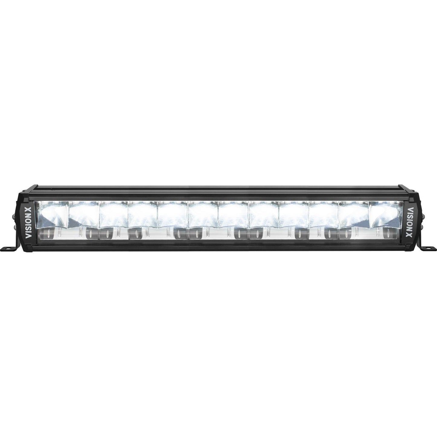 20" Shocker Dual Action LED Light Bar | White Elliptical