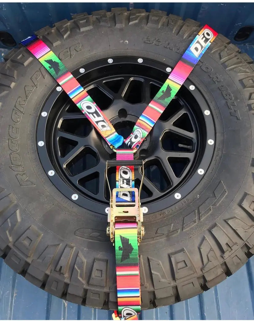 2" DFO X Alpine Mexican Blanket Y Strap Alpine Offroad