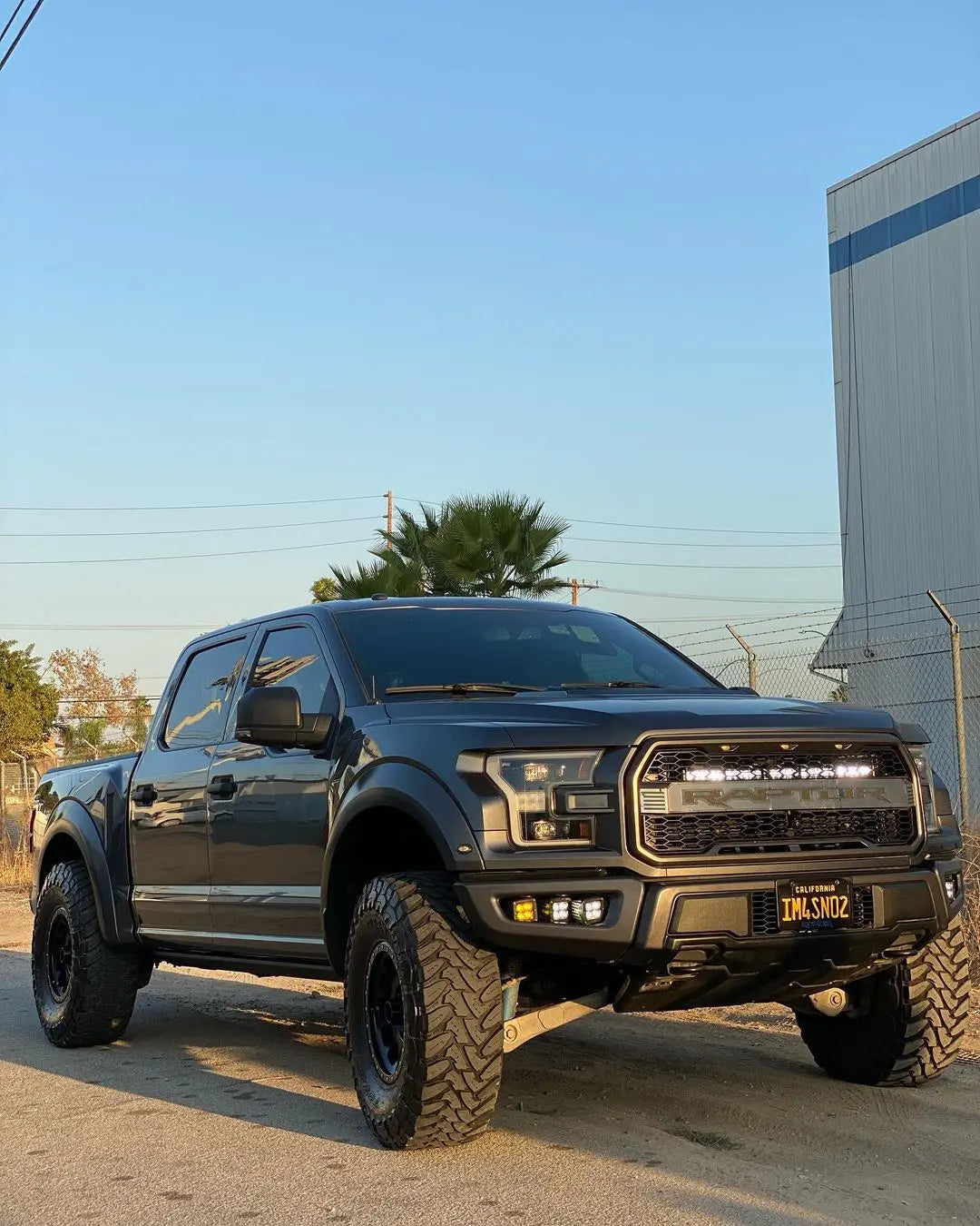 2017-2020 Ford Raptor Triple Pod Fog Light Mount GGLighting