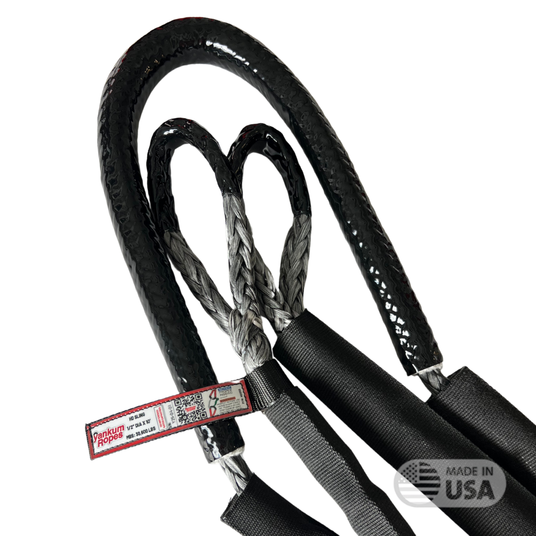 Heavy Duty Synthetic Recovery Sling Yankum Ropes