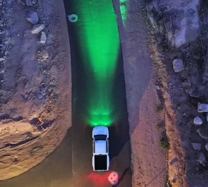 Green Race Series Offroad Flood LED Pod - safesled