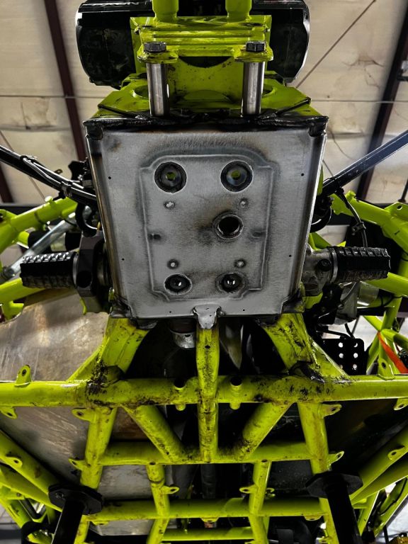 Maverick X3 Chromoly Front Diff Tray