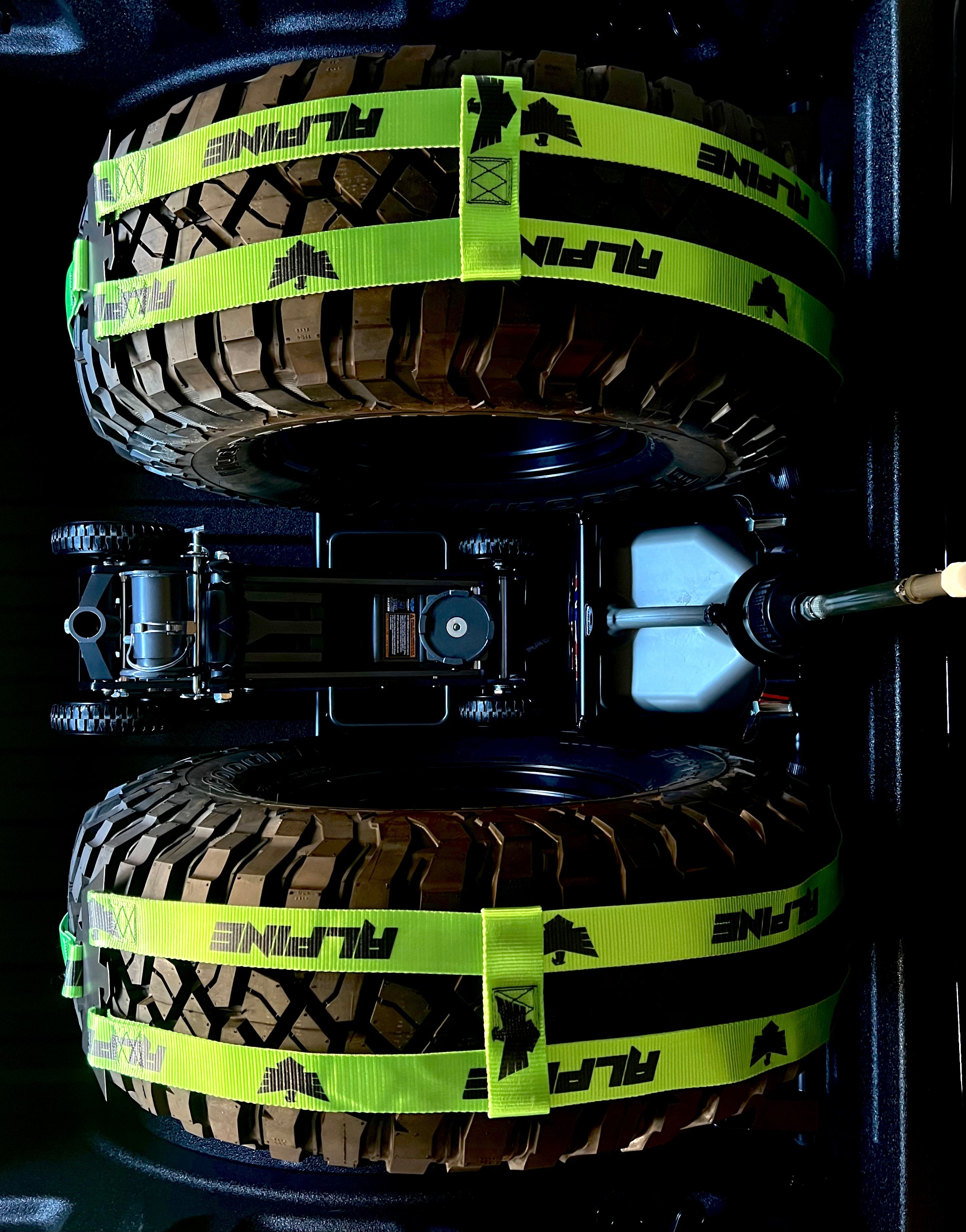 Alpine Double Eagle Straps- Green (single strap) Alpine Offroad