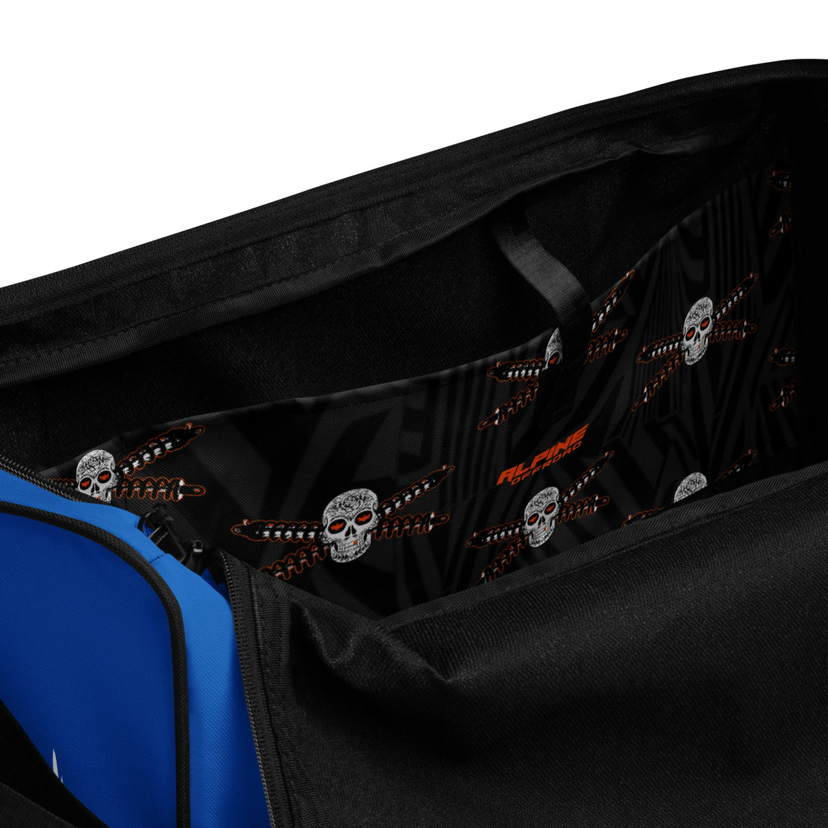 CLEARANCE Blue Duffle Bag