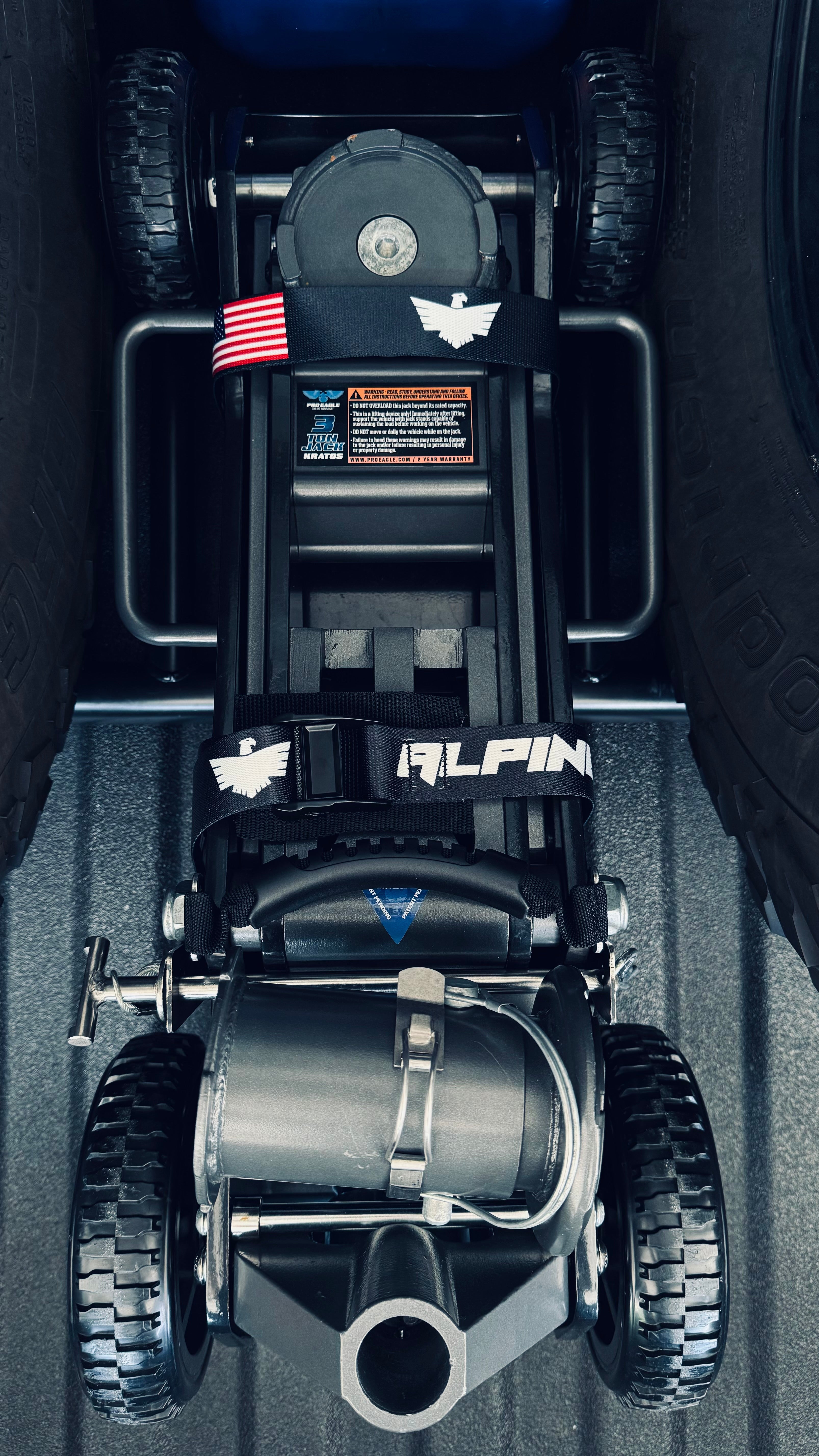 Jack Straps(Pair)- Alpine Flag Alpine Offroad