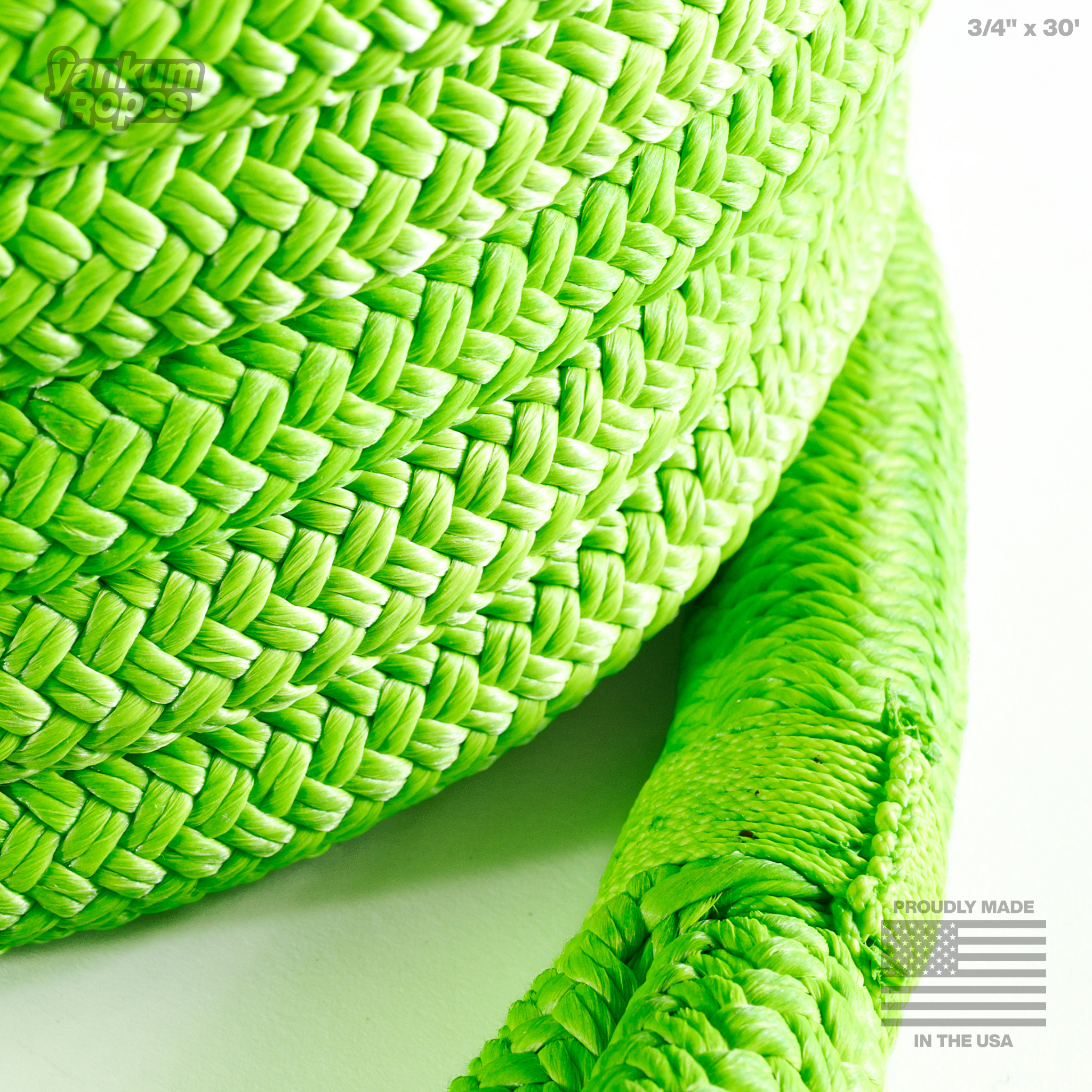 Hi-Vis Kinetic Recovery Rope