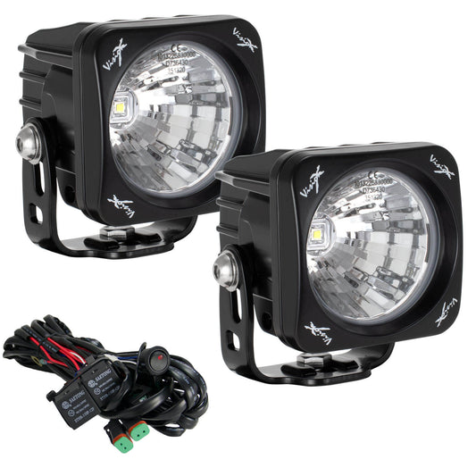 3" Optimus Square 20º Beam LED Light Kit