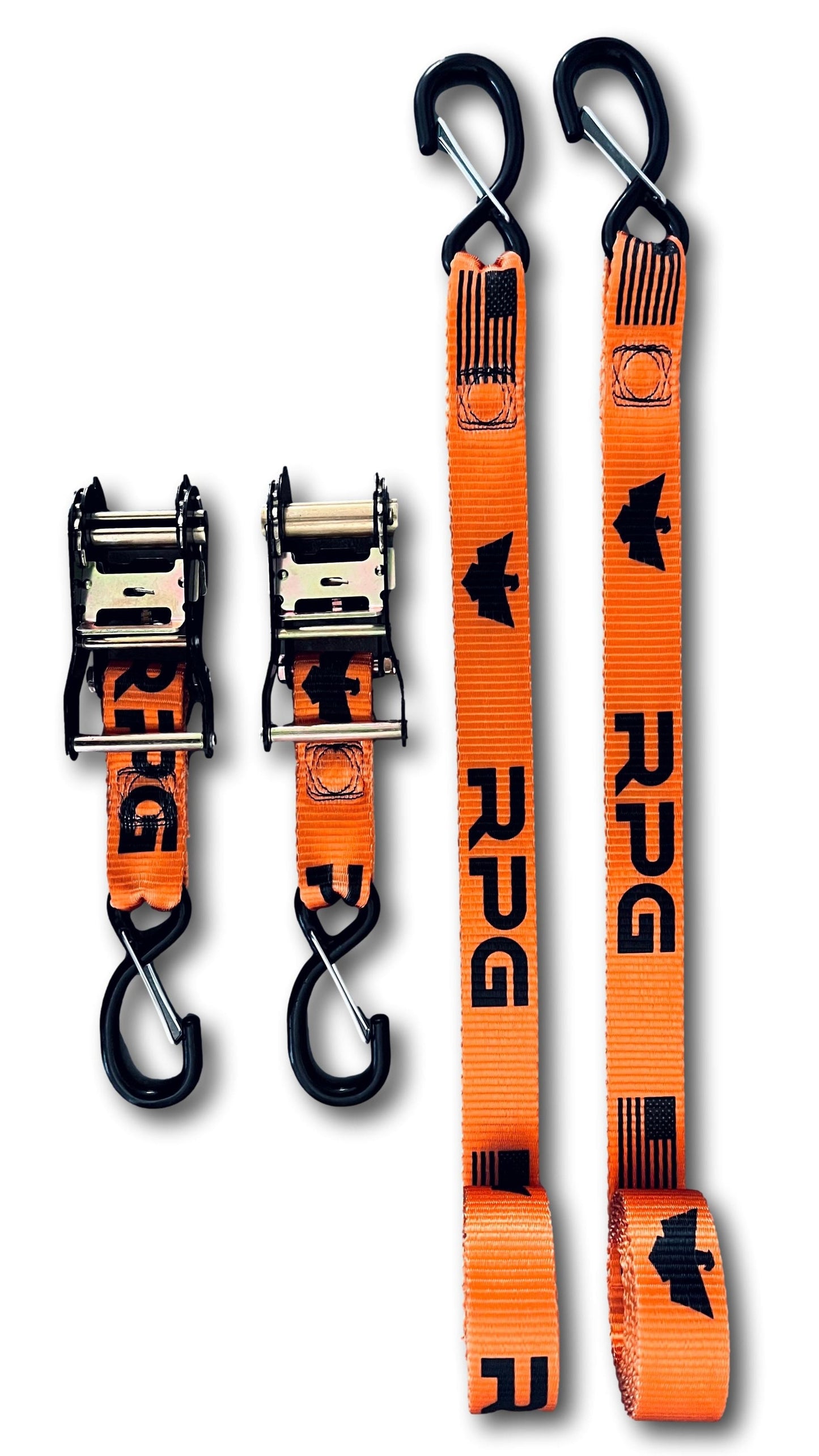 RPG X ALPINE Orange Universal Tie Downs (Pair)
