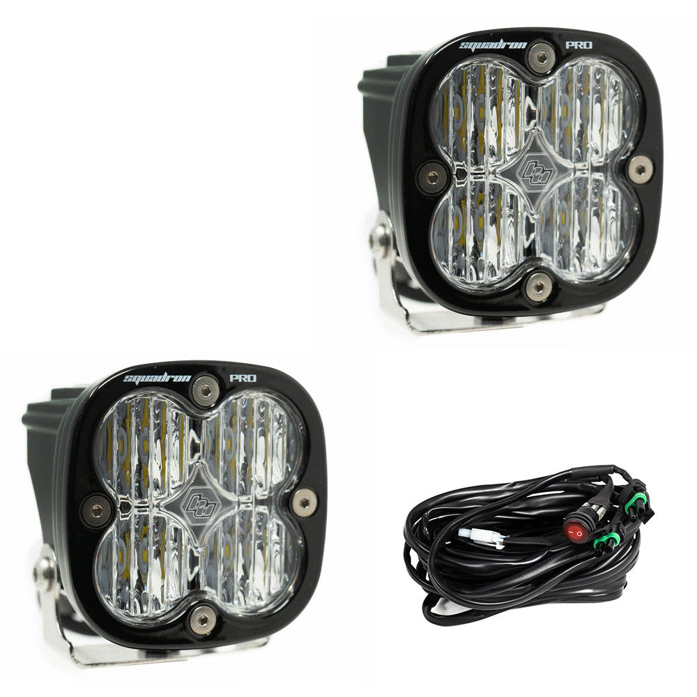 Baja Designs Squadron Pro LED Auxiliary Light Pod Pair | Universal
