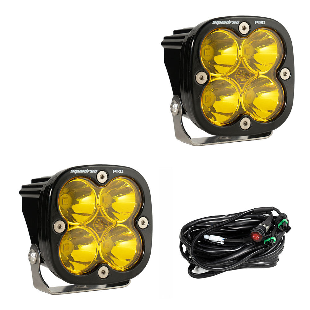 Baja Designs Squadron Pro LED Auxiliary Light Pod Pair | Universal