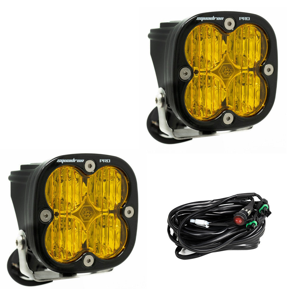 Baja Designs Squadron Pro LED Auxiliary Light Pod Pair | Universal