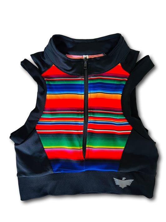 Clearance Baja Women’s Zip Crop Top