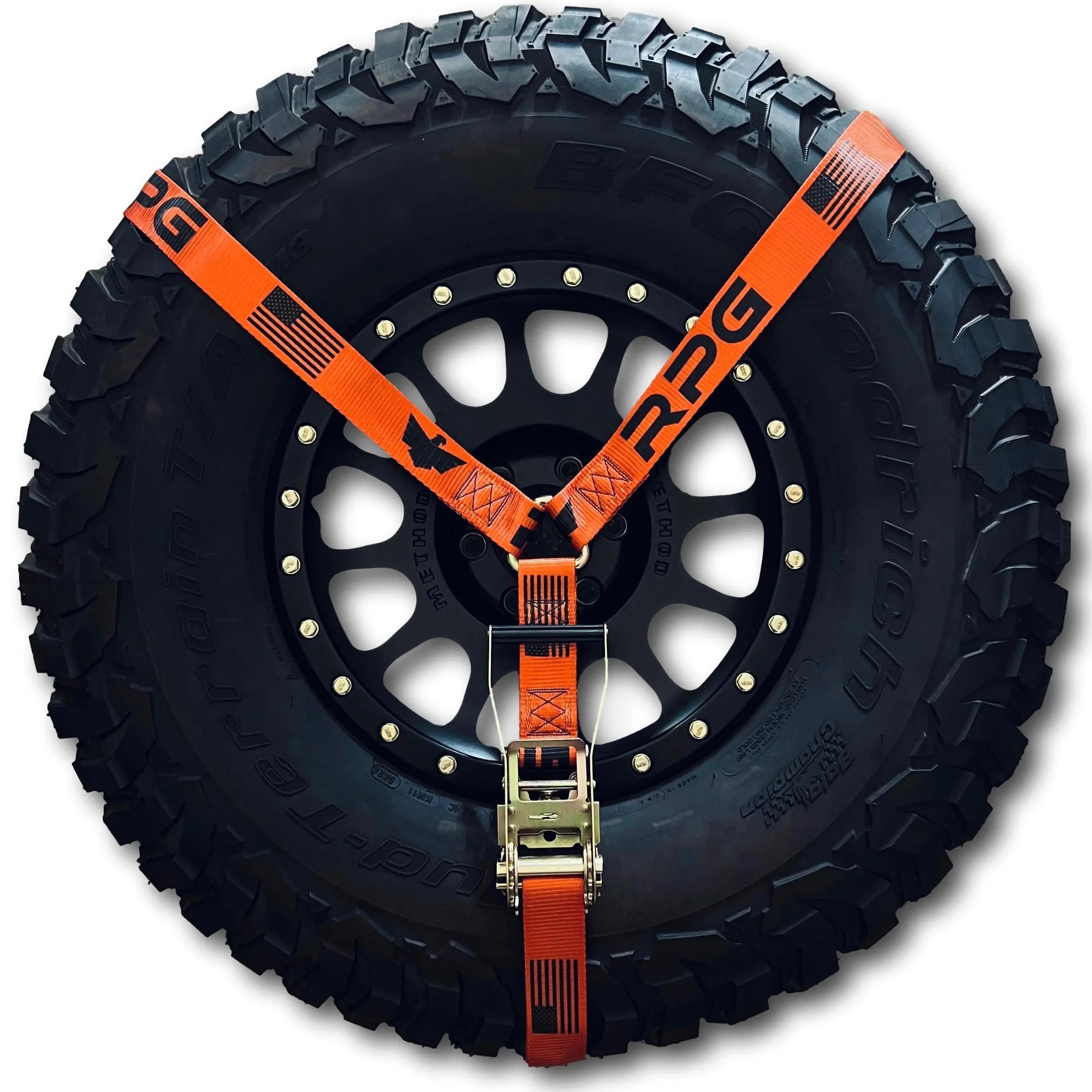 2" RPG X ALPINE- Orange Y Strap Alpine Offroad