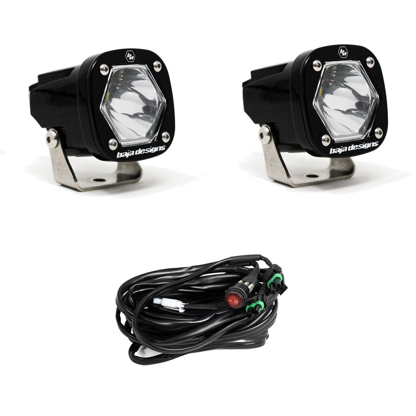 Baja Designs S1 LED Pod Pair – Compact Off-Road Lights