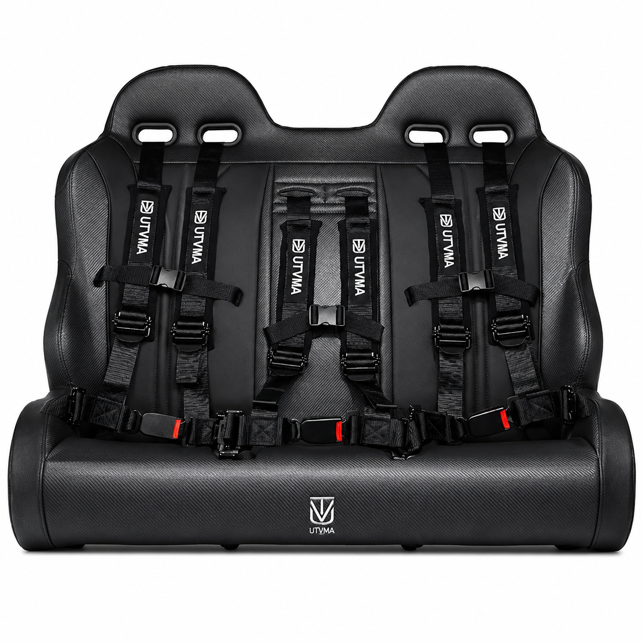 Maverick Sport Max Rear Bench with Harnesses (2019+)