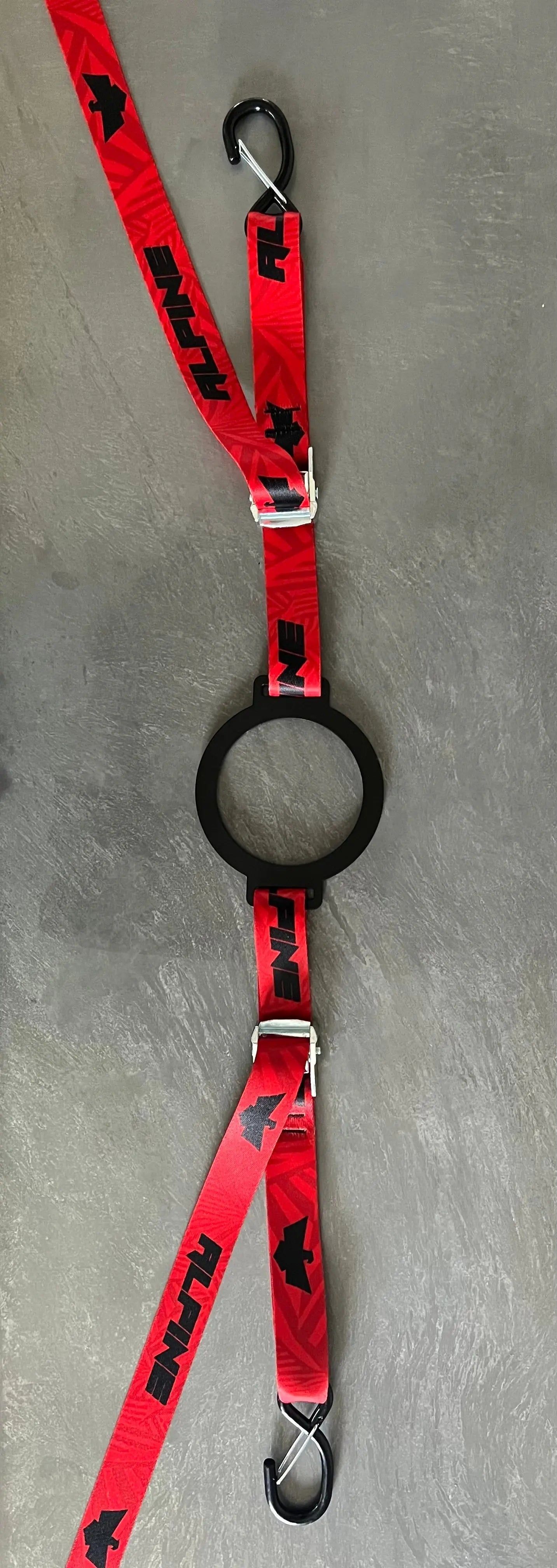 Ring Fuel Jug Strap- Red Dazzle Alpine Offroad