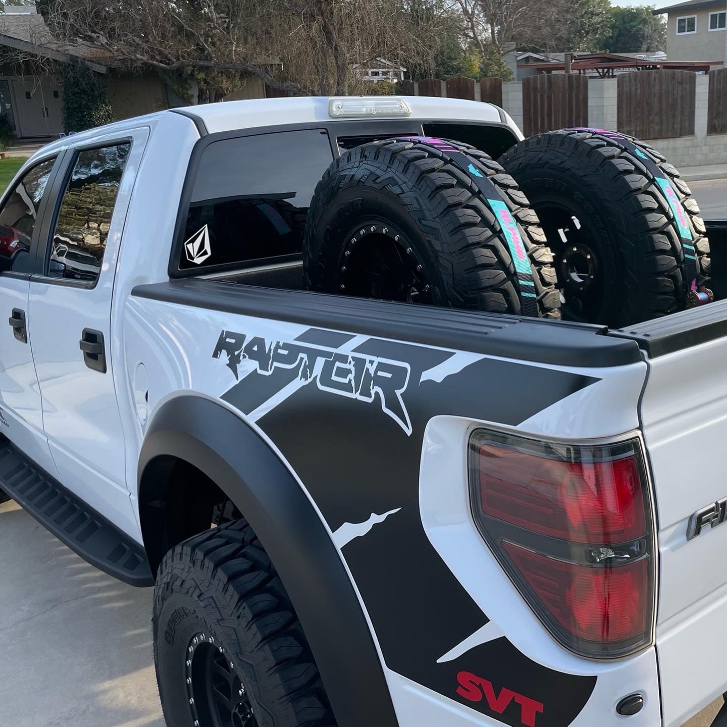 Miami Nights Tire Tie Down (Single Strap)