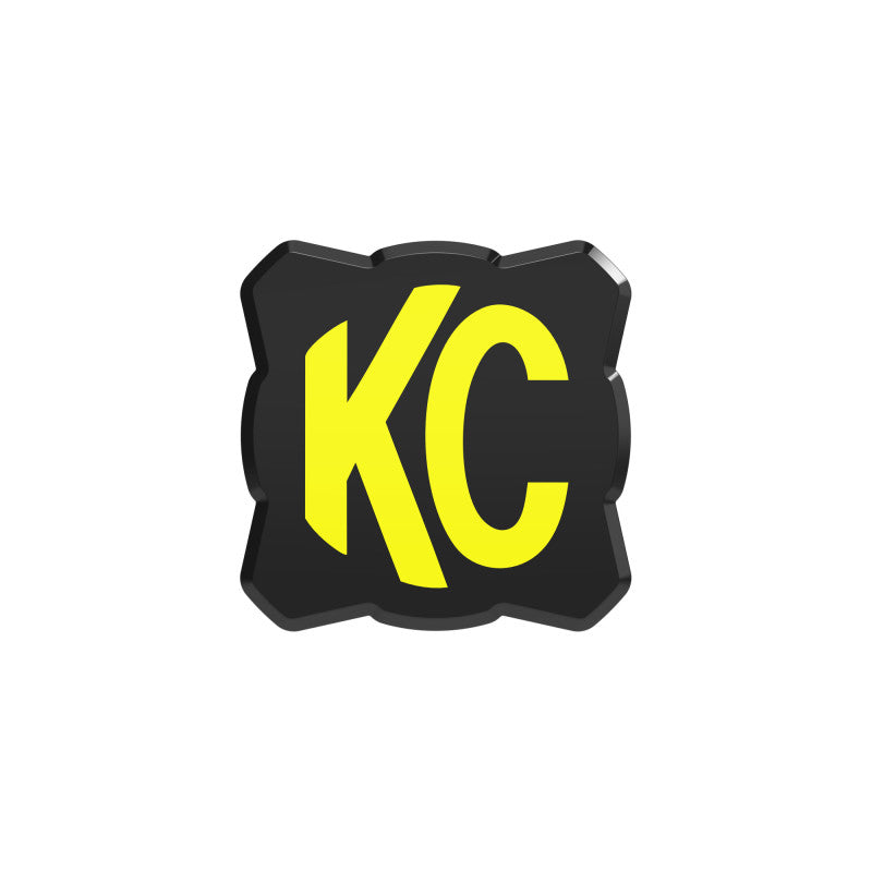 KC FLEX ERA 1 Light Cover - Black/Yellow KC Logo