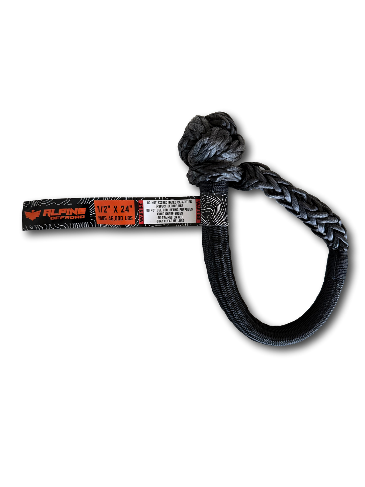 46,000 lbs Synthetic Soft Shackle with Storage bag