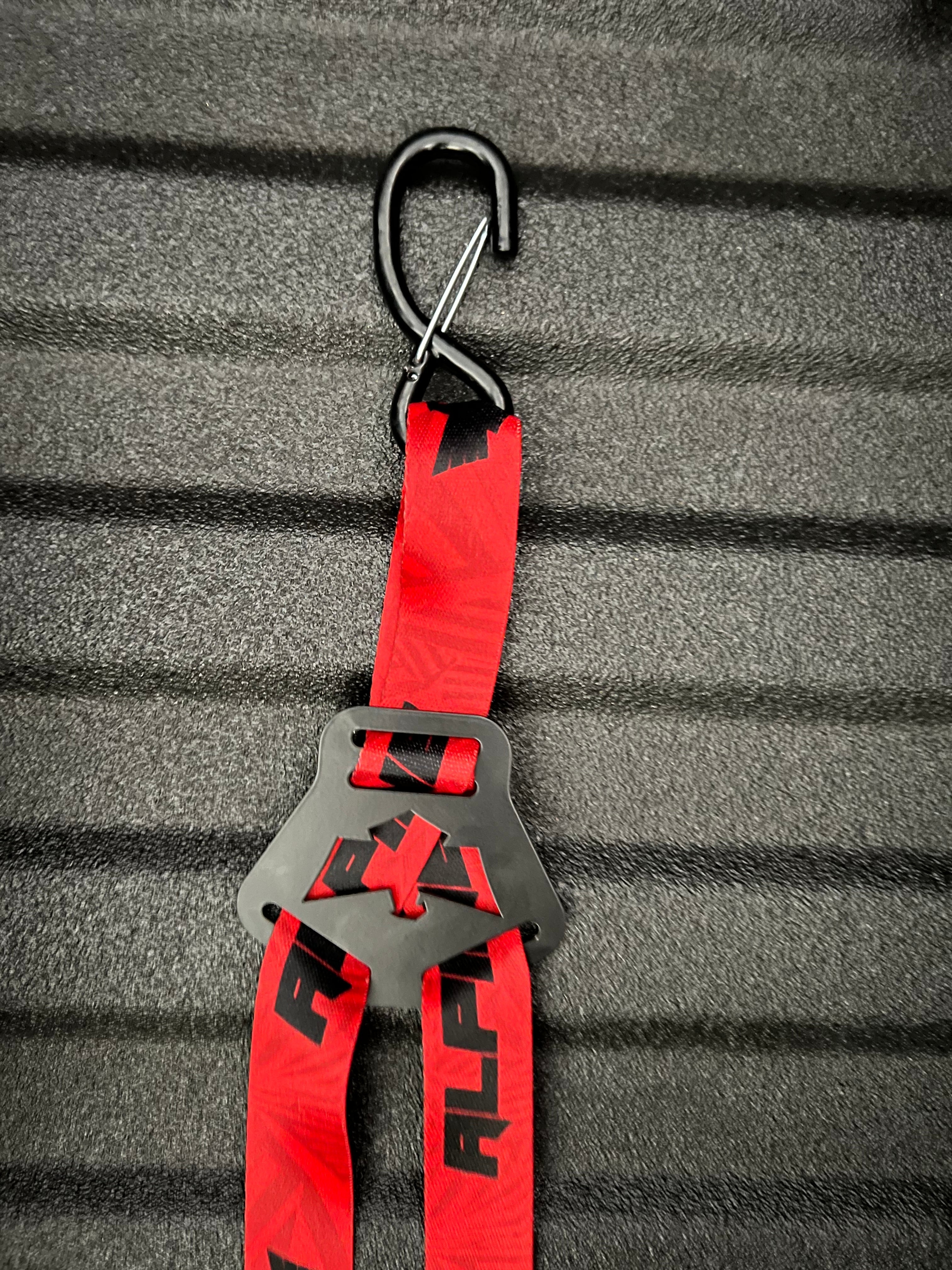 Dual Y Fuel Jug Strap- Red Dazzle Alpine Offroad