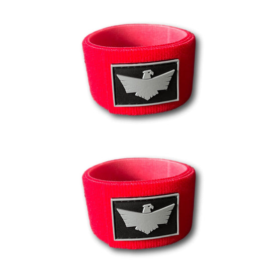 Alpine Strap Keeper-Red (sold in pairs)