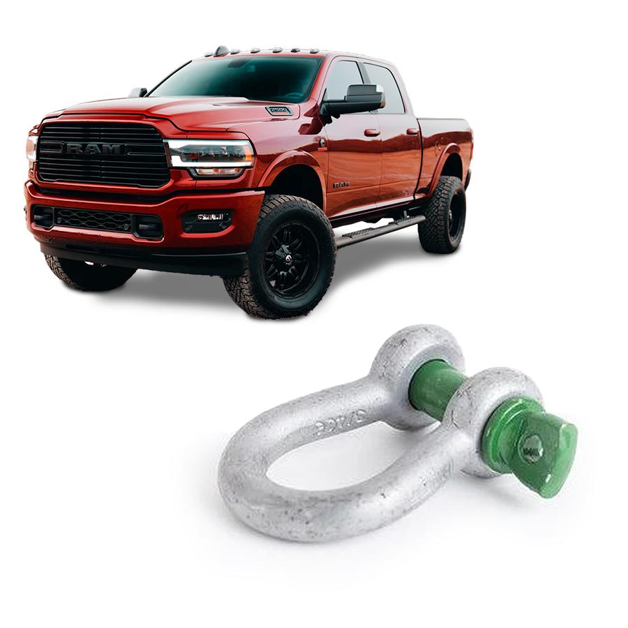 Green Pin Bow Shackle SC Yankum Ropes