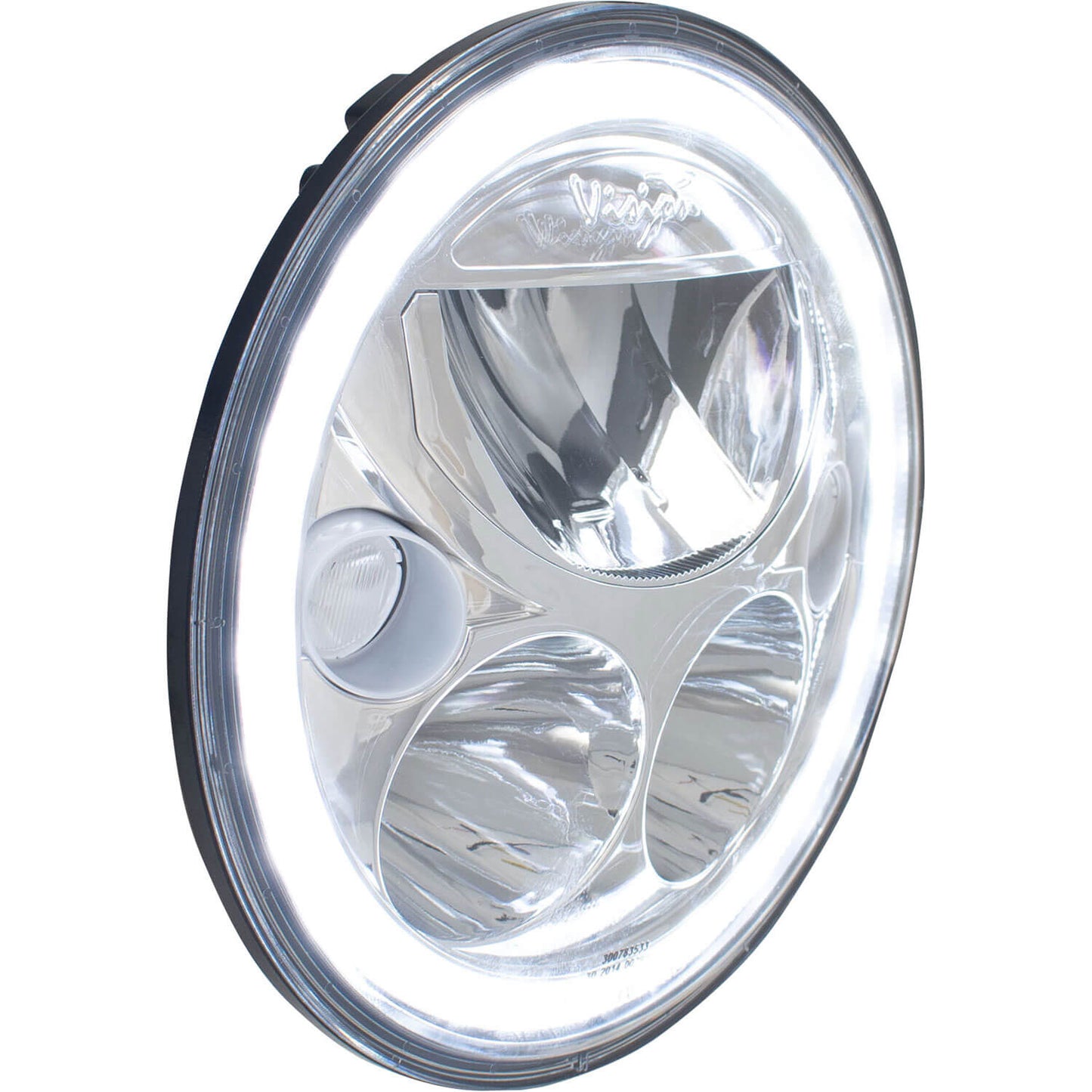 Single 7" Round VX Headlight (with Low-High-Halo)