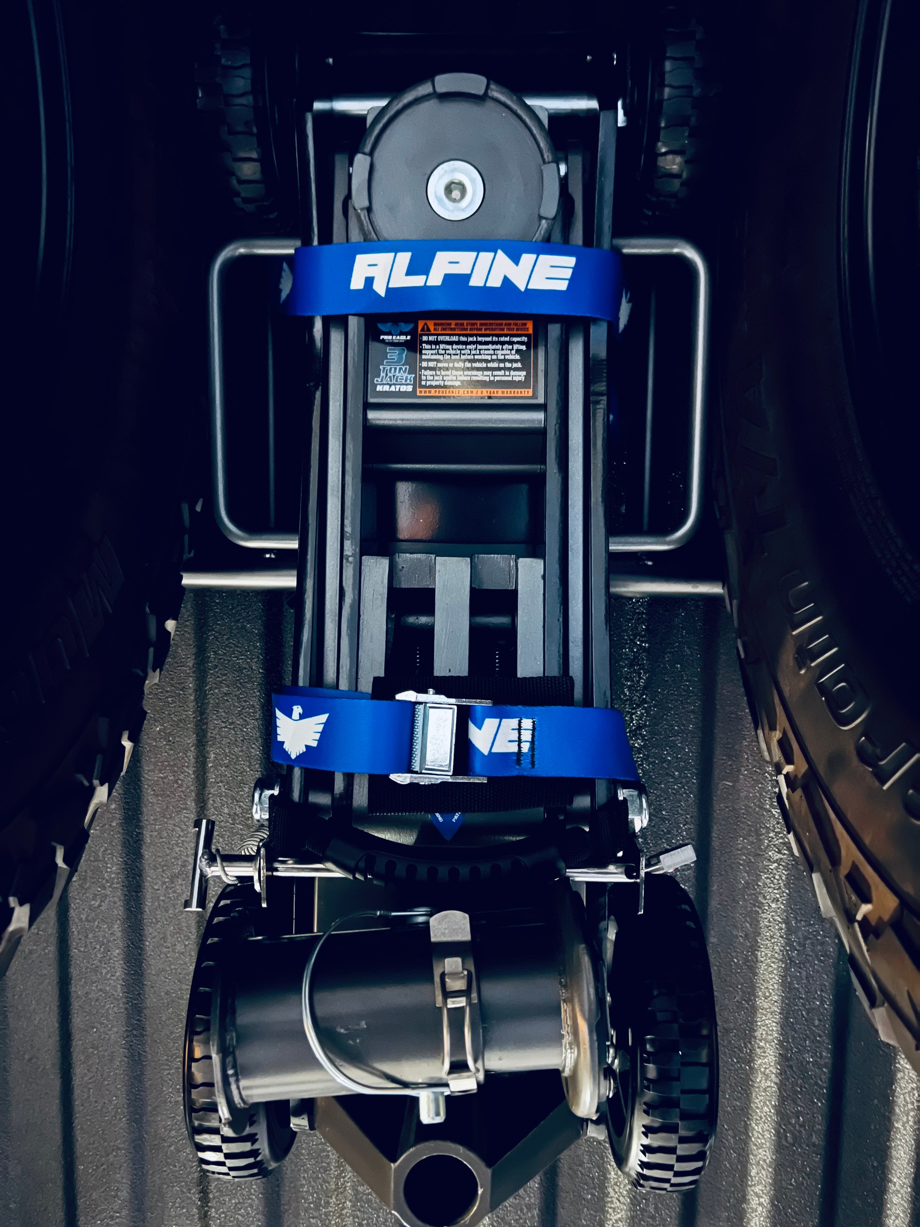 Jack Straps(Pair)- Blue Alpine Offroad
