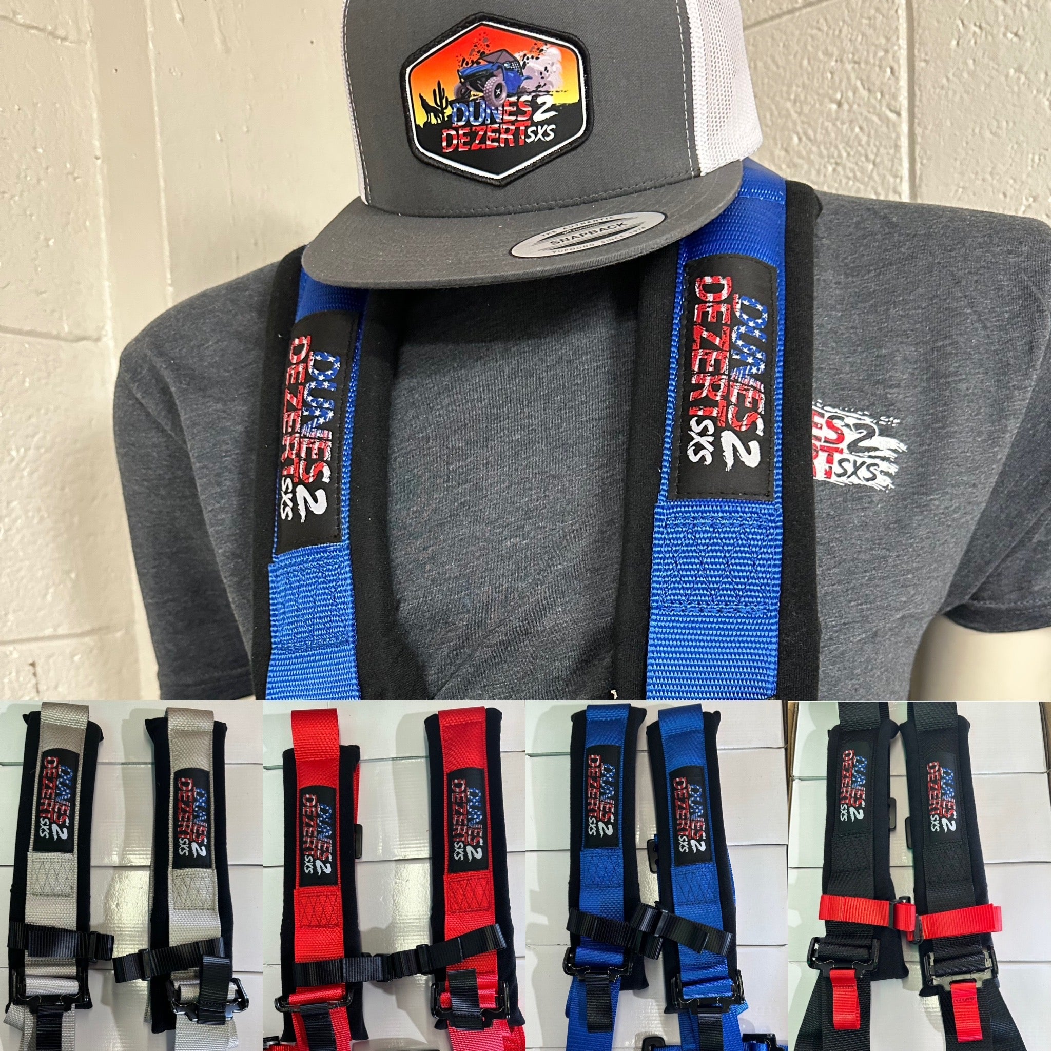 D2D 4.2 Auto Buckle 4-Point Harness – UTV Safety Gear