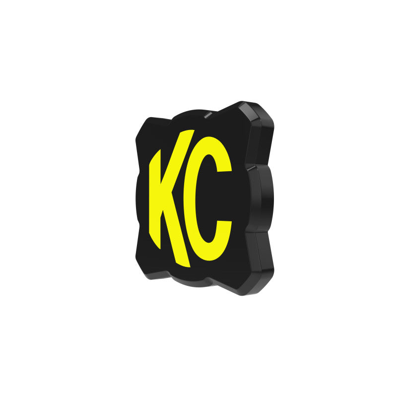 KC FLEX ERA 1 Light Cover - Black/Yellow KC Logo