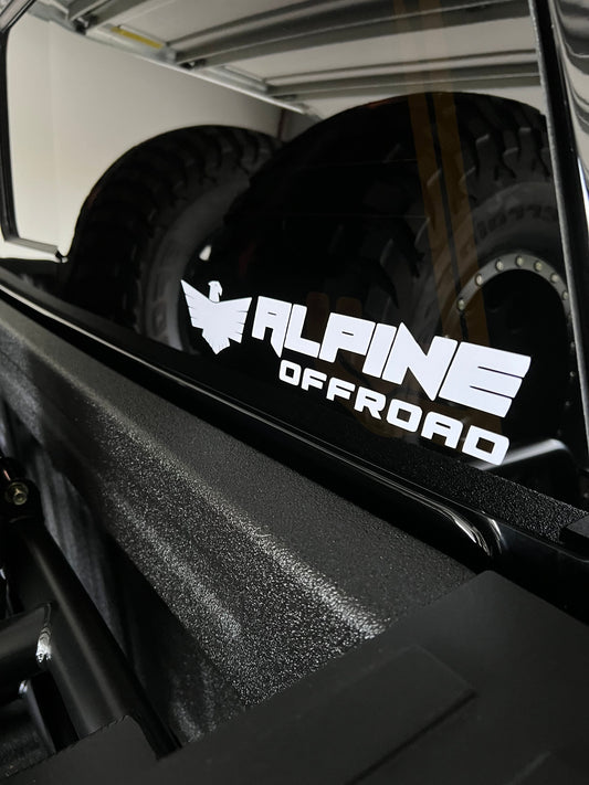 Alpine 11.5” Decal