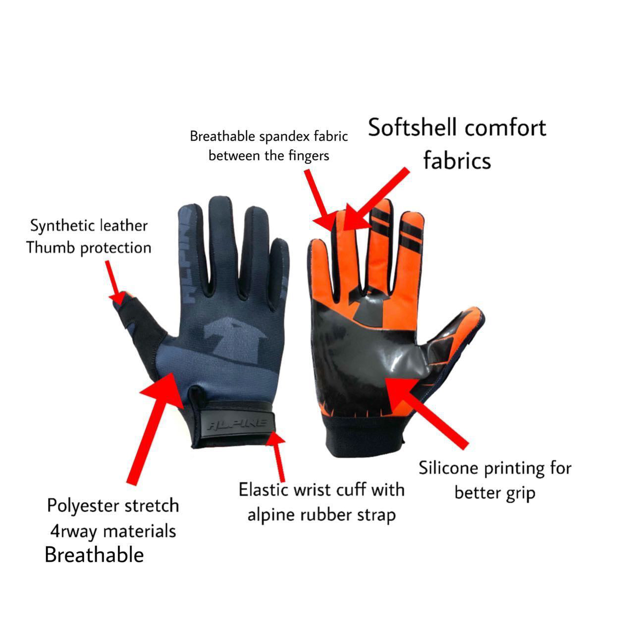 ALPINE OG GLOVES Alpine Offroad