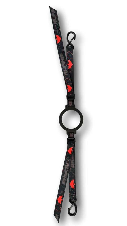 Ring Fuel Jug Strap- Orange Topo