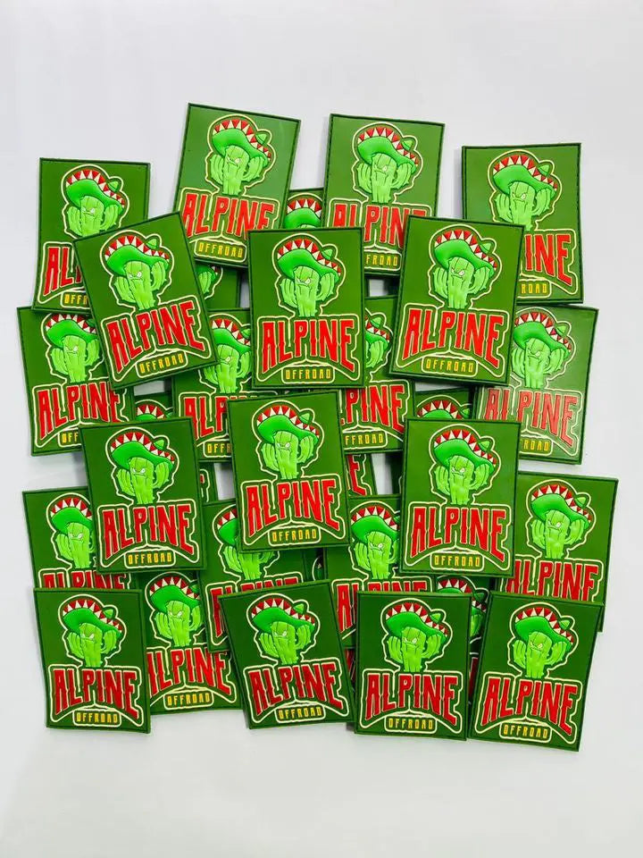 “Cactus Man” PVC Patch Alpine Offroad