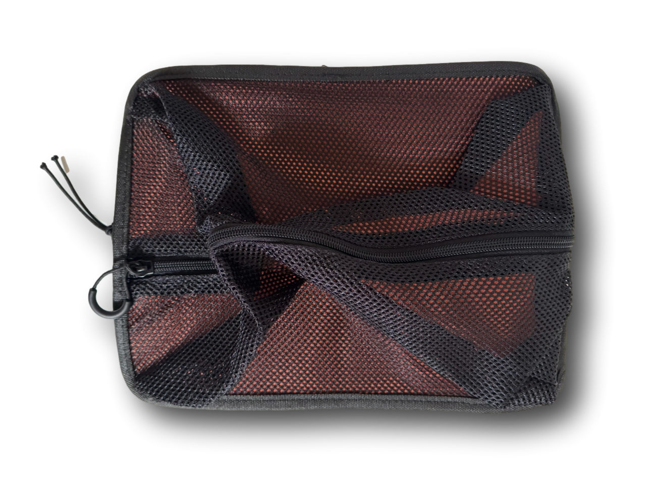 Orange Molle Pouch Set- (1 Large, 2 Medium)