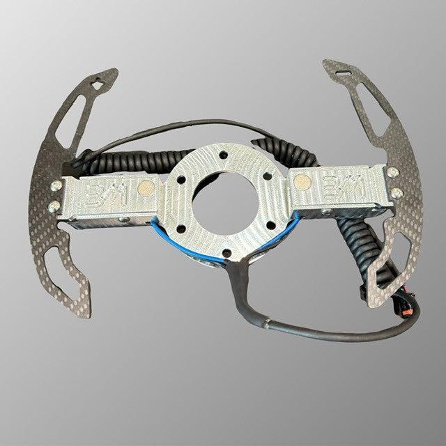 Carbon Fiber Paddle Shifter for 6 Bolt Steering Wheel