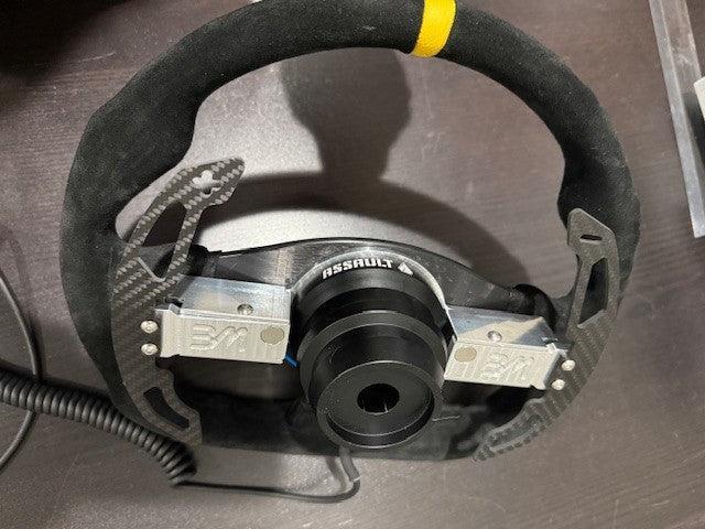 Carbon Fiber Paddle Shifter for 6 Bolt Steering Wheel