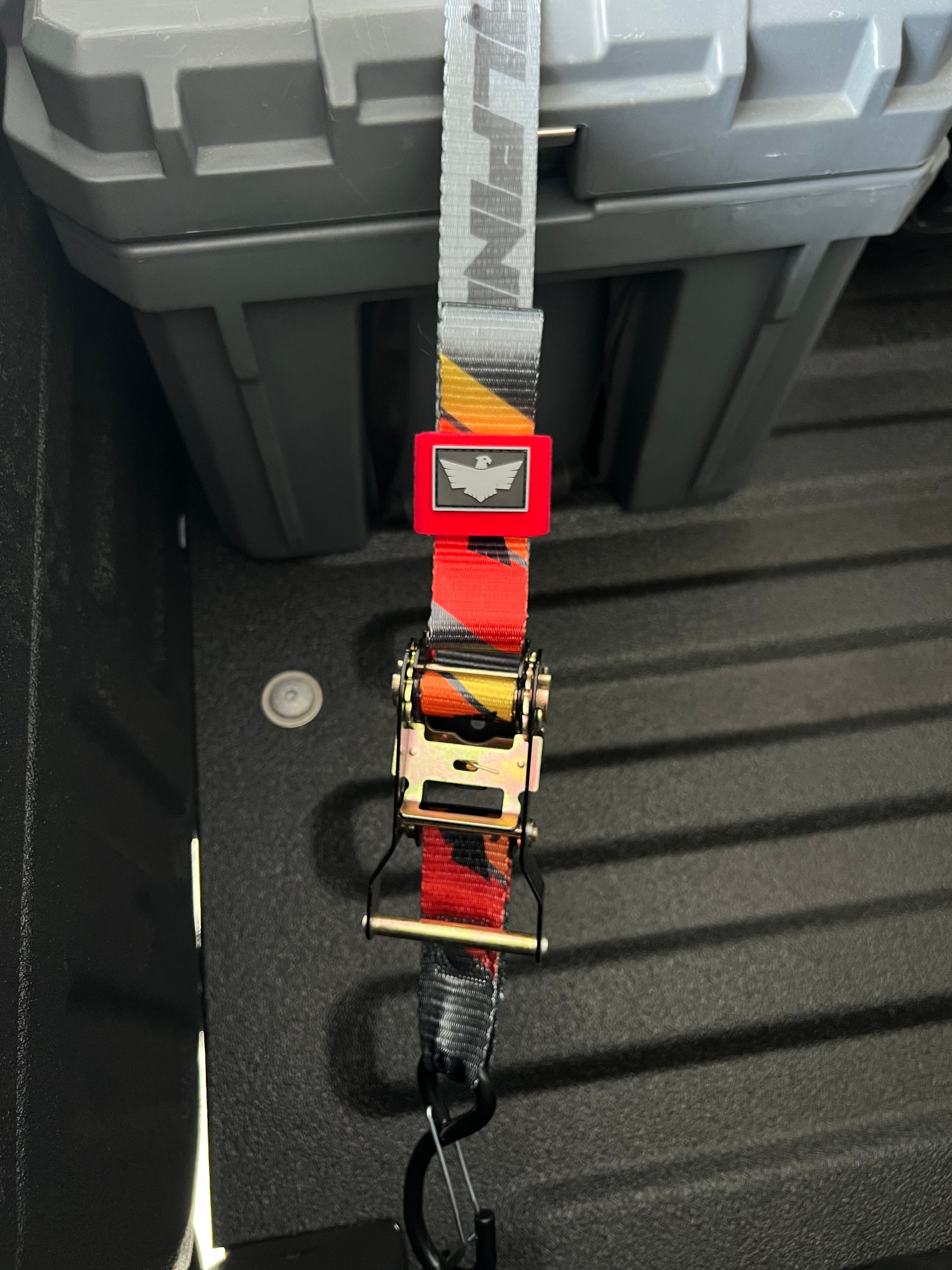 Alpine Strap Keeper-Red (sold in pairs) Alpine Offroad