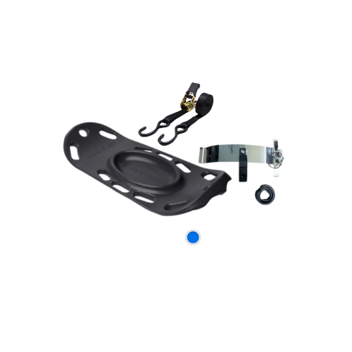 Black Safe Sled Bundle (Mount and 2 Ratchet Straps)